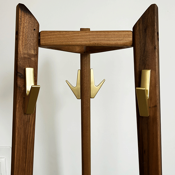 Tripod – Wooden Coat Rack