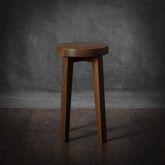 Kuriwa – Walnut Circle Side Table