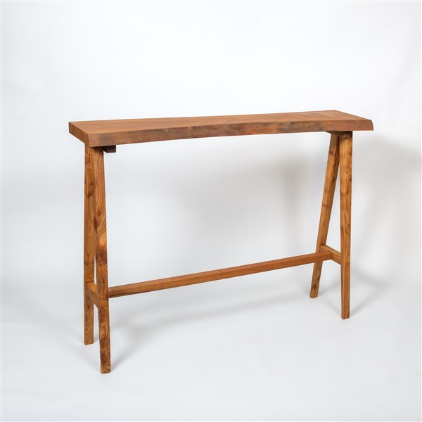 Live Edge Wooden Bar Table