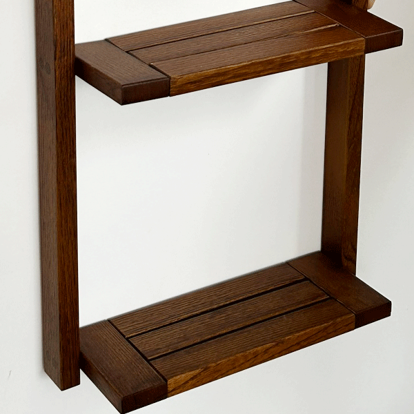 Hinoki Bathroom Shelf