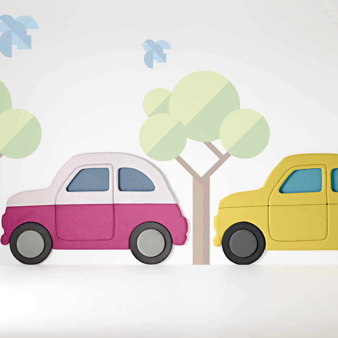 Upholstered wall panel CAR