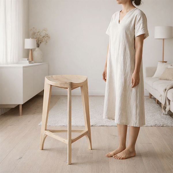 Terca Maple Counter-Height Stool