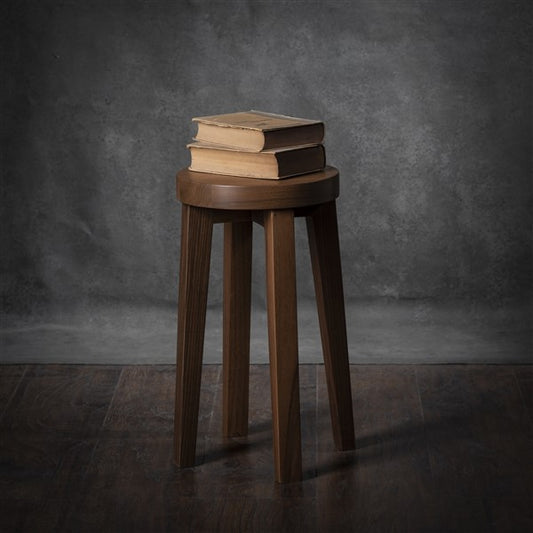 Kuriwa – Walnut Circle Side Table