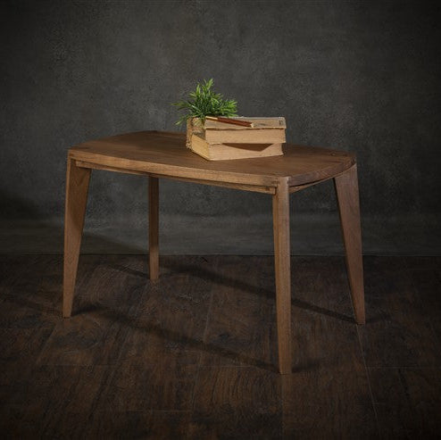 Nora Wooden Side Table – Japandi Walnut Design