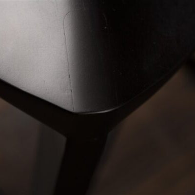 Black Wooden Bar Stool