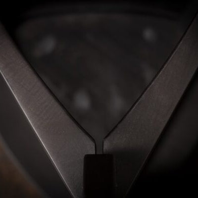 Black Wooden Bar Stool