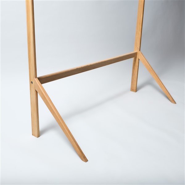 Oak Wooden Clothes Stand
