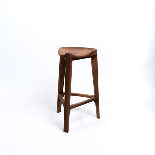 Terca Walnut Counter-Height Stool
