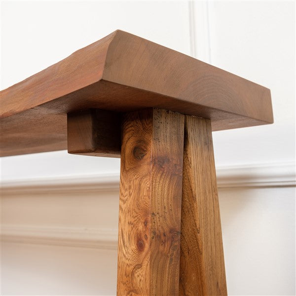 Live Edge Wooden Bar Table