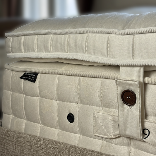 LATEX WOOL SUPREME Organic Natural Topper