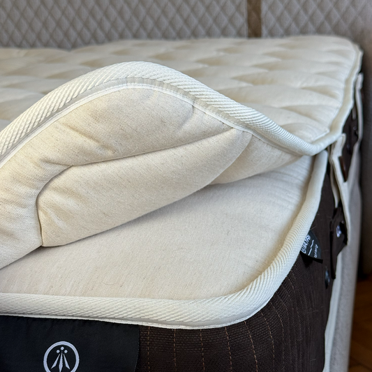 LINEN & WOOL Natural Organic Mattress Protector