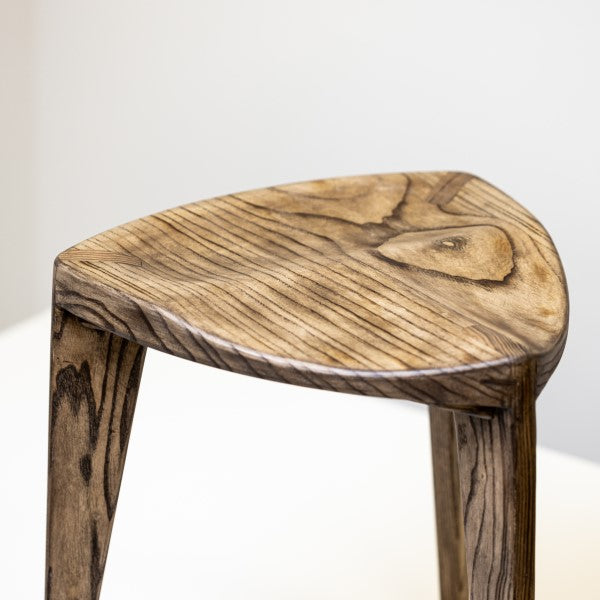 Asa Oku L Wooden Stool