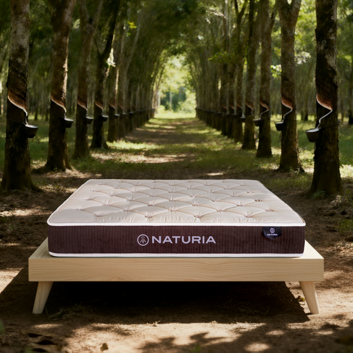 NATURIA LATEX Роскошный натуральный органический матрас ручной работы