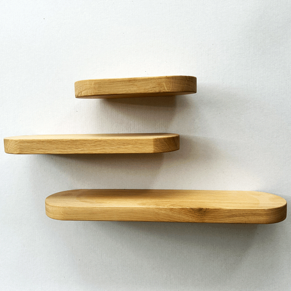 Three-Piece Wooden Shelf Triola