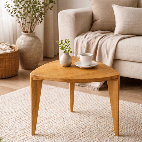 SANKO – Designer Wooden Side Table