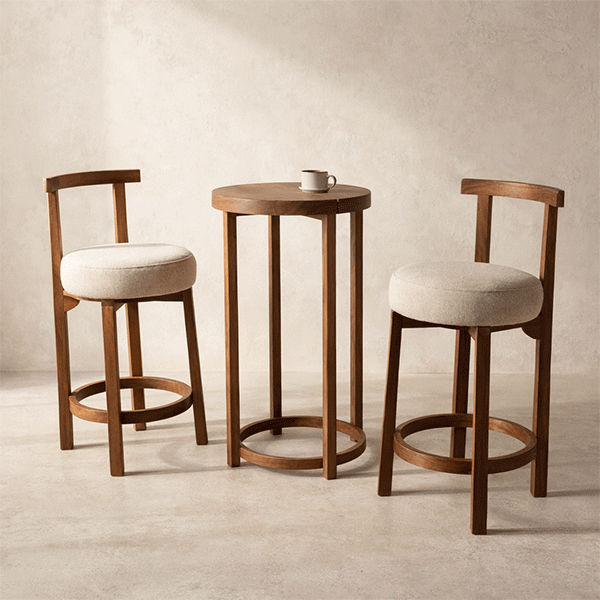 Luka Bar Set – Solid Wood