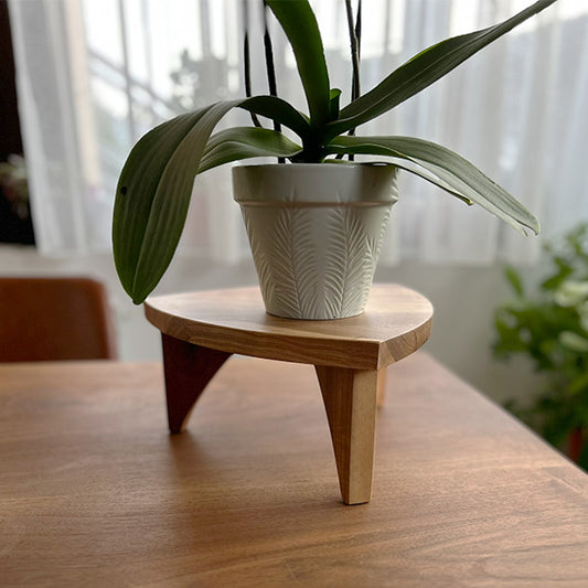 Hana – Wooden Plant Stand – Handcrafted Piece of Nature