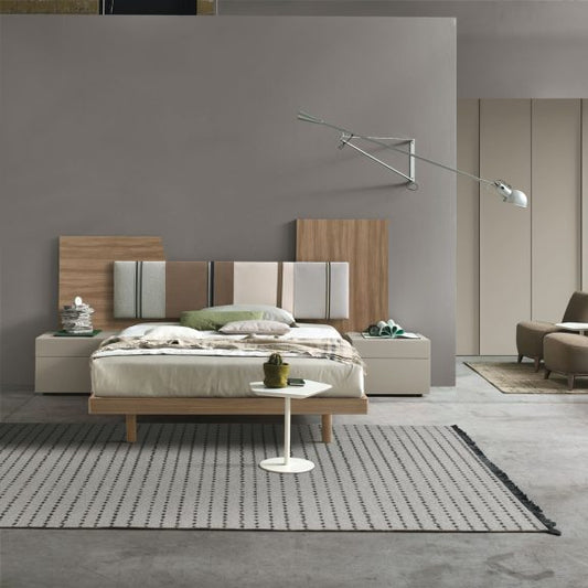 Diagonal bed