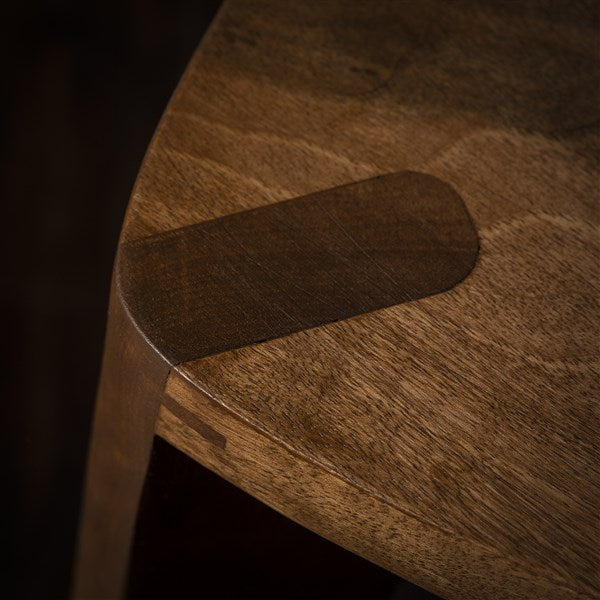Kurumi Hira M Wooden Stool