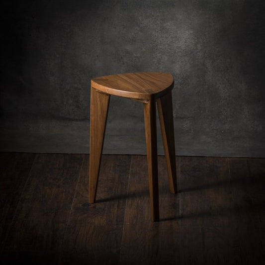 Kurumi Hira M Wooden Stool