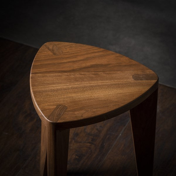 Kurumi Hira M Wooden Stool