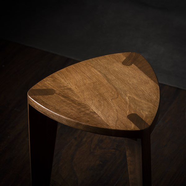 Kurumi Hira M Wooden Stool