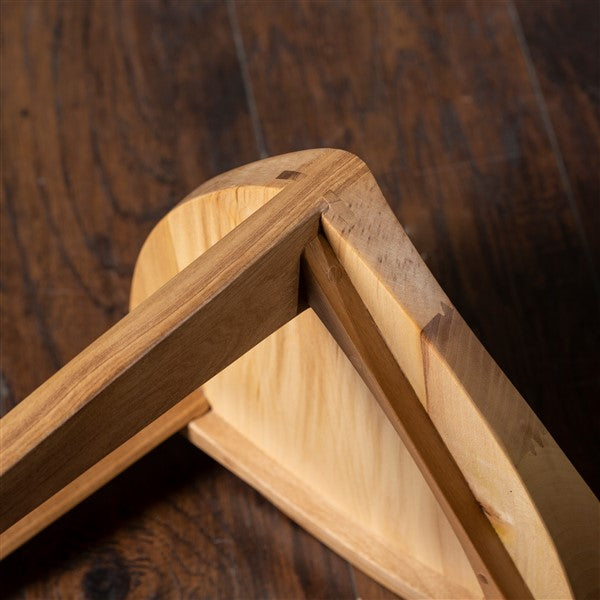 Kurumi Oku Natur L Wooden Stool