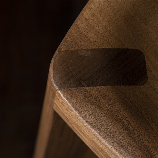 Terca Walnut Bar Stool
