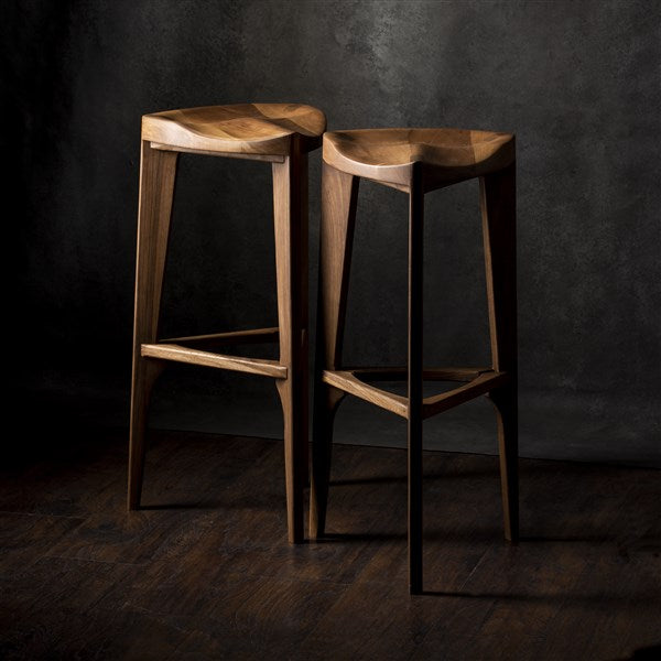Terca Walnut Bar Stool