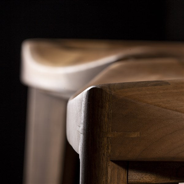 Terca Walnut Bar Stool