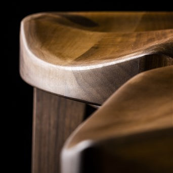 Terca Walnut Bar Stool