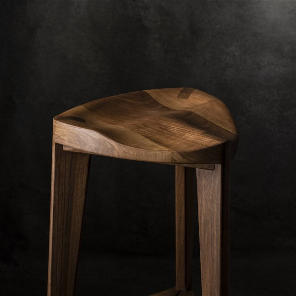 Terca Walnut Bar Stool