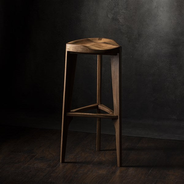 Terca Walnut Bar Stool