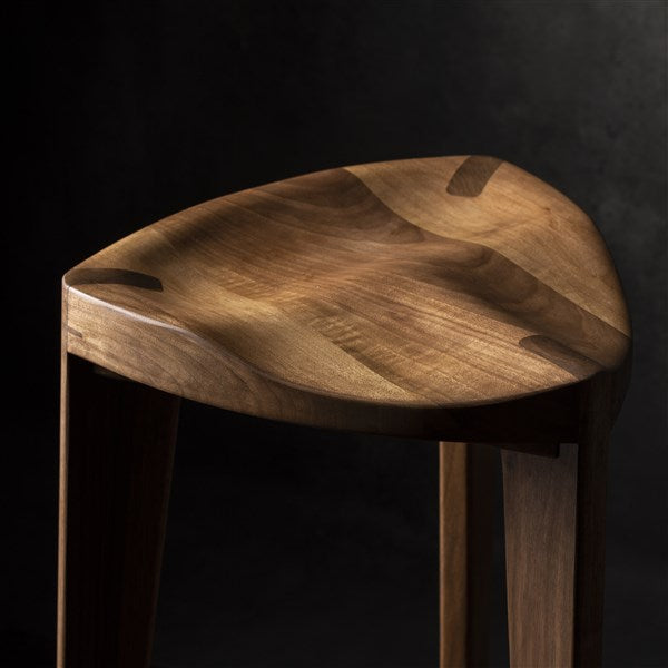 Terca Walnut Bar Stool