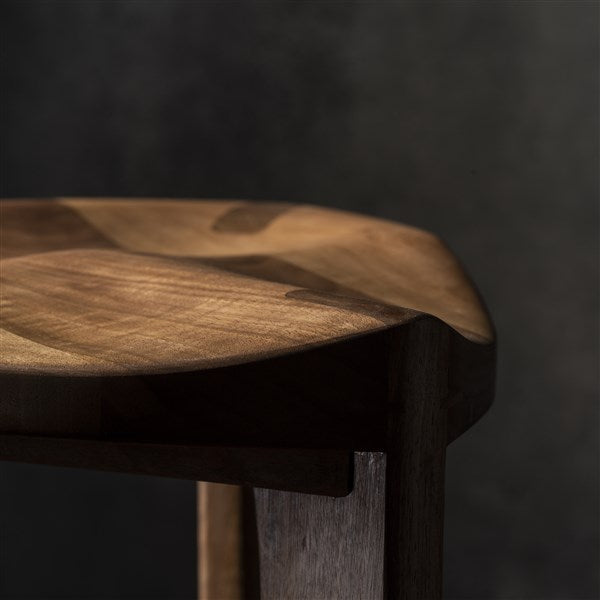Terca Walnut Bar Stool