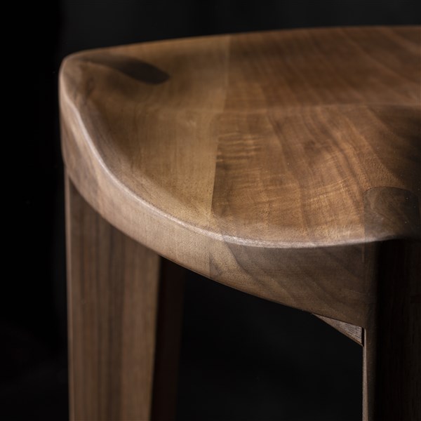 Terca Walnut Bar Stool