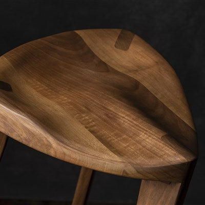 Terca Walnut Bar Stool