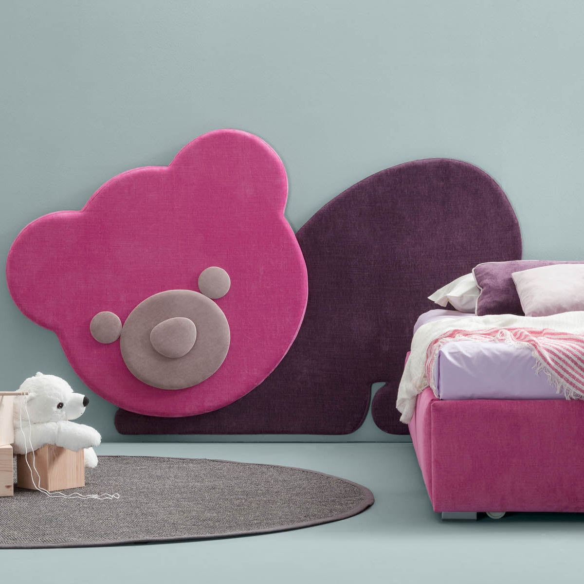 Upholstered wall panel TED